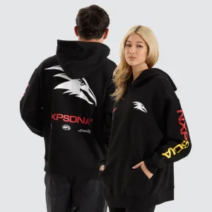 Adelaide Crows AFL Relaxed Hoodie Jet Black
