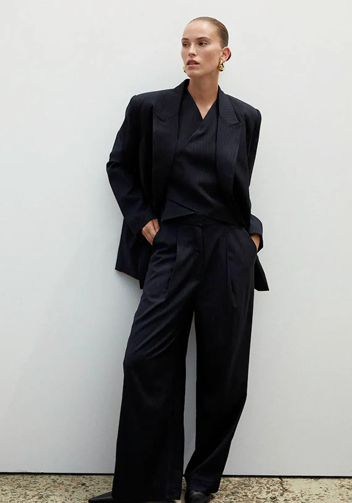 AGNES BLAZER NAVY