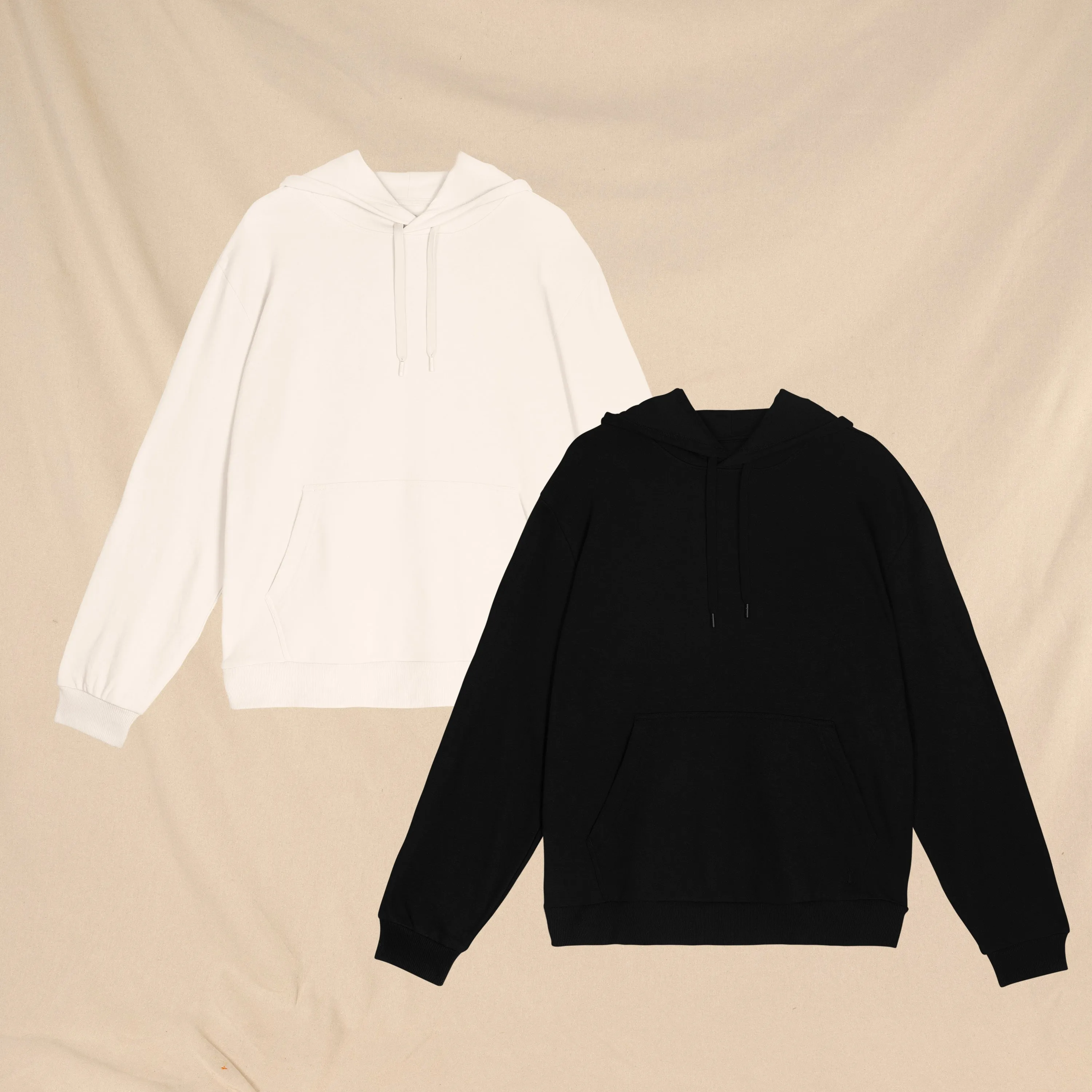 Black and Oatmeal | Goldilocks™ Men’s Lounge Hoodie 2 Pack From Shinesty