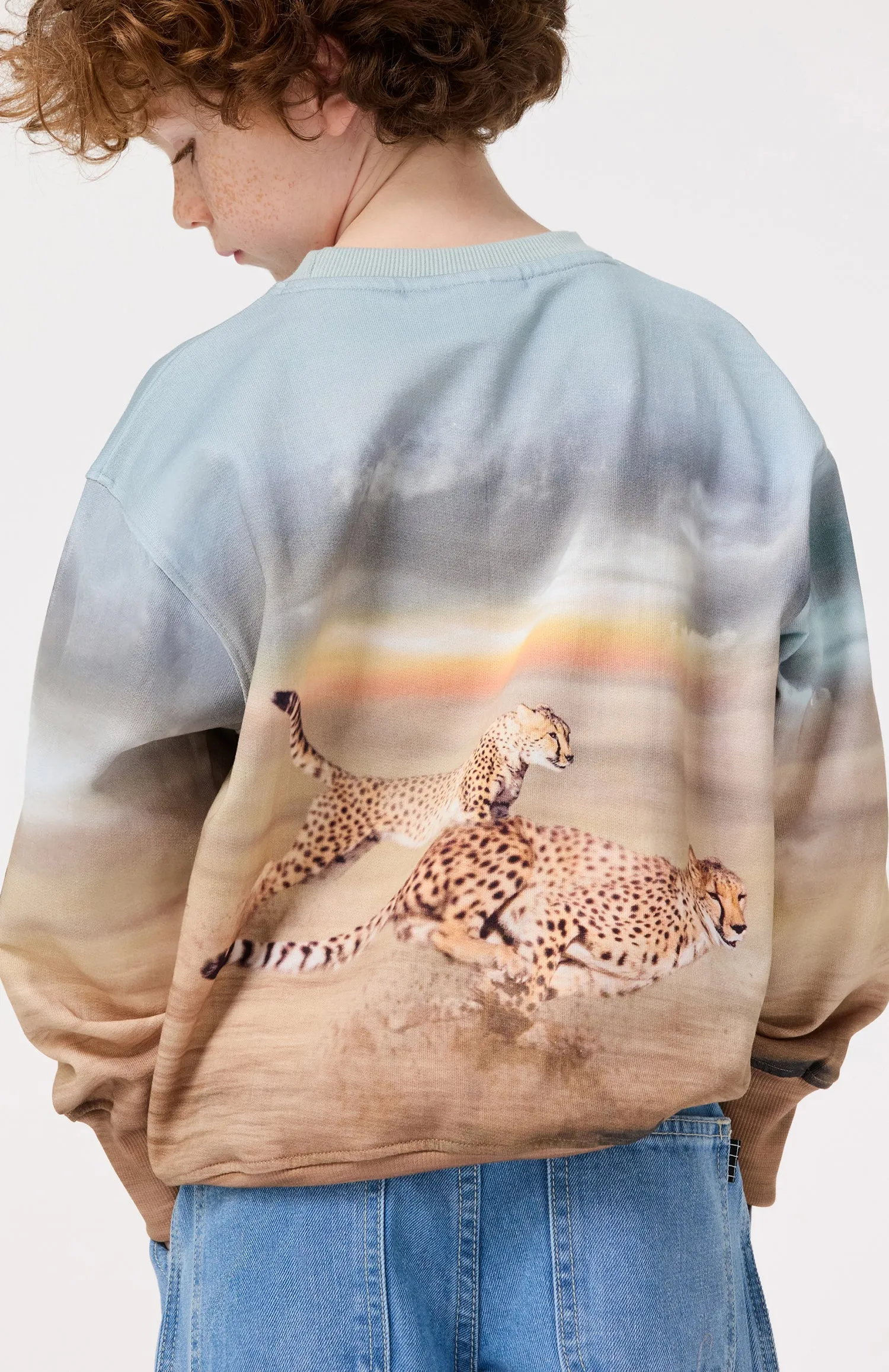 Boys Sweater - Leopard Print