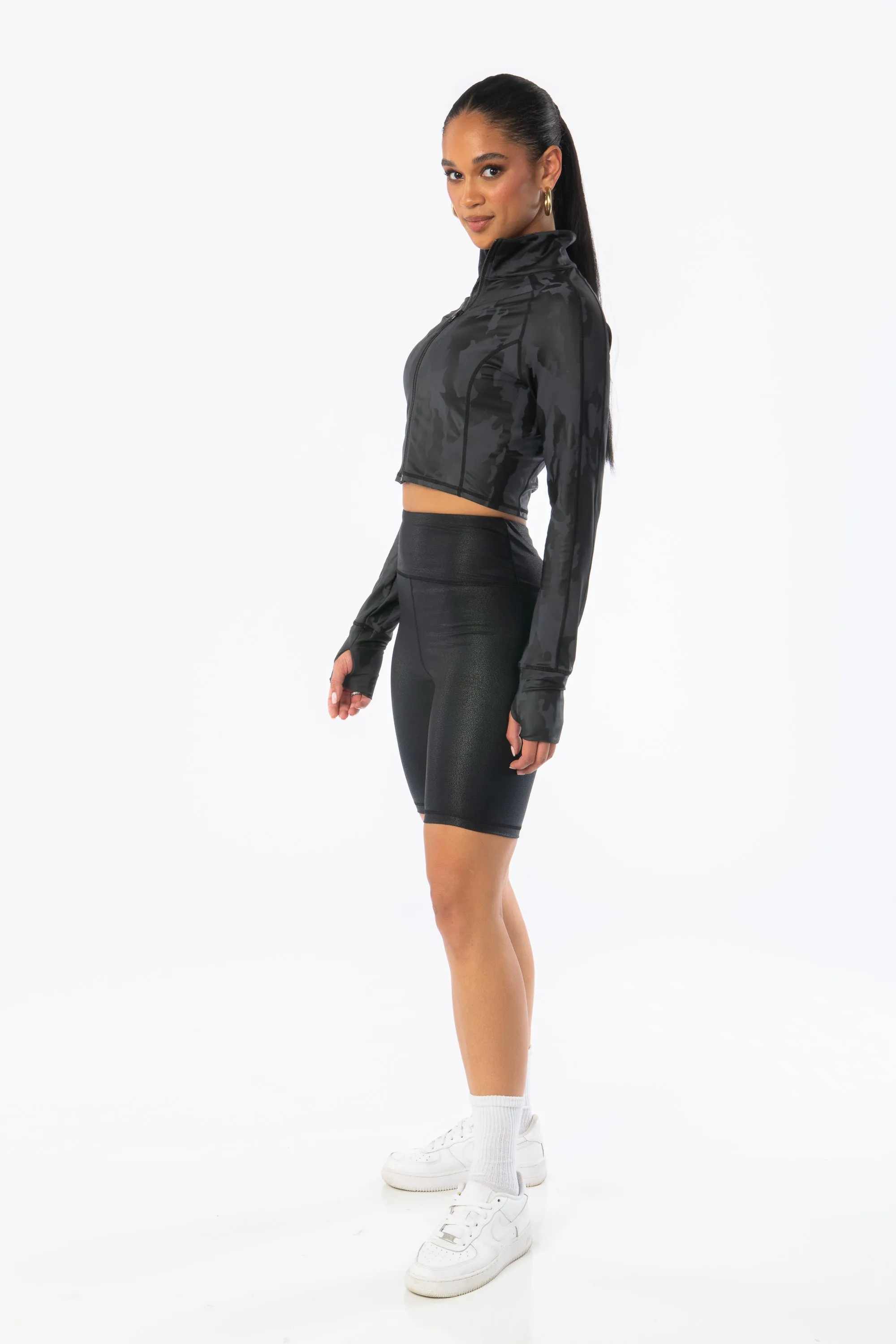 Charcoal Camo Jacket - Hypeach Active
