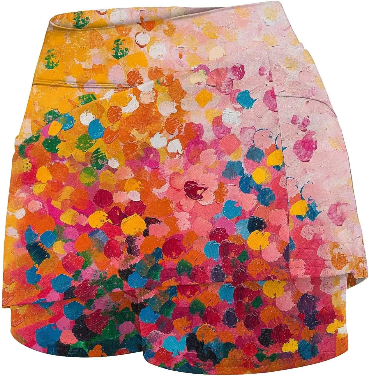 cooki Skorts for Women with Pockets High Waist Tummy Control Women's Lightweight Yoga Skirts Summer Casual Workout Shorts