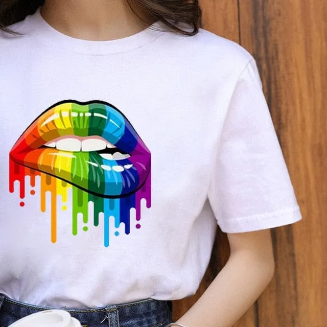Cute Casual Printed Women's T-Shirts 40  Variations