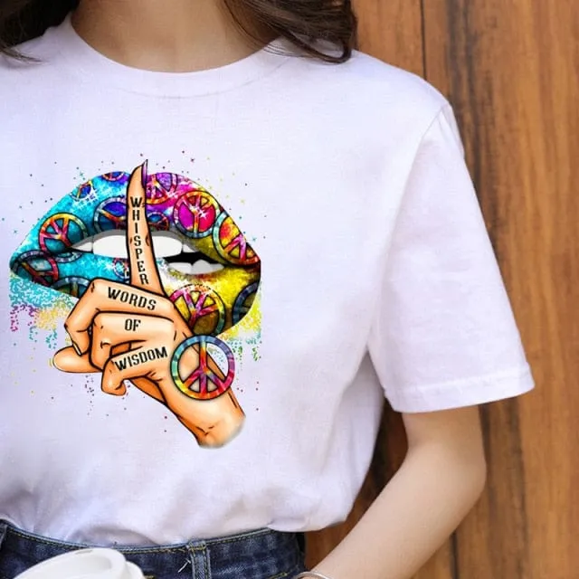 Cute Casual Printed Women's T-Shirts 40  Variations