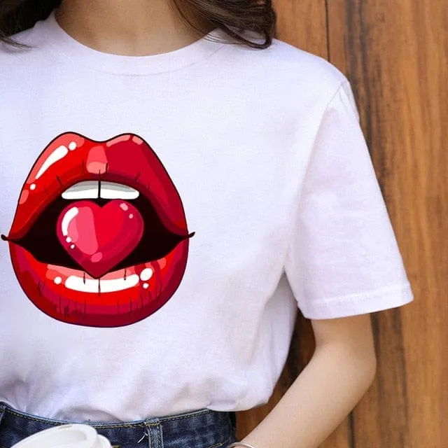 Cute Casual Printed Women's T-Shirts 40  Variations