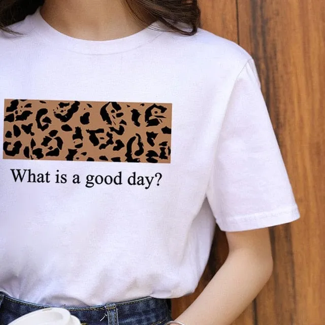 Cute Casual Printed Women's T-Shirts 40  Variations