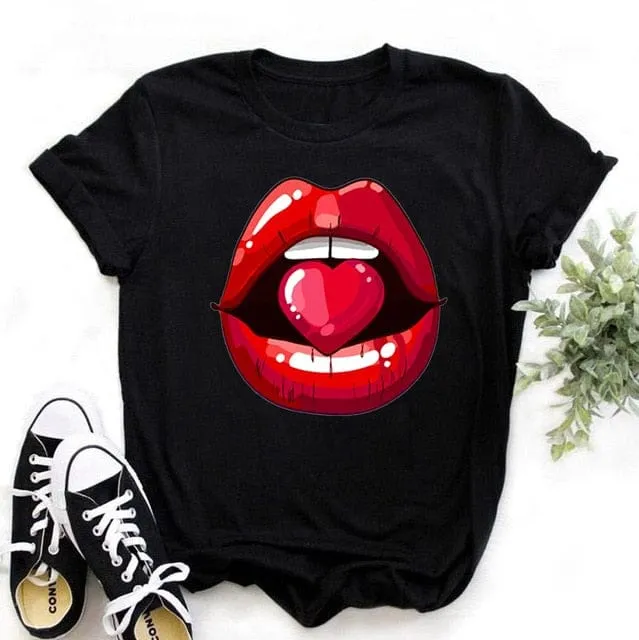 Cute Casual Printed Women's T-Shirts 40  Variations