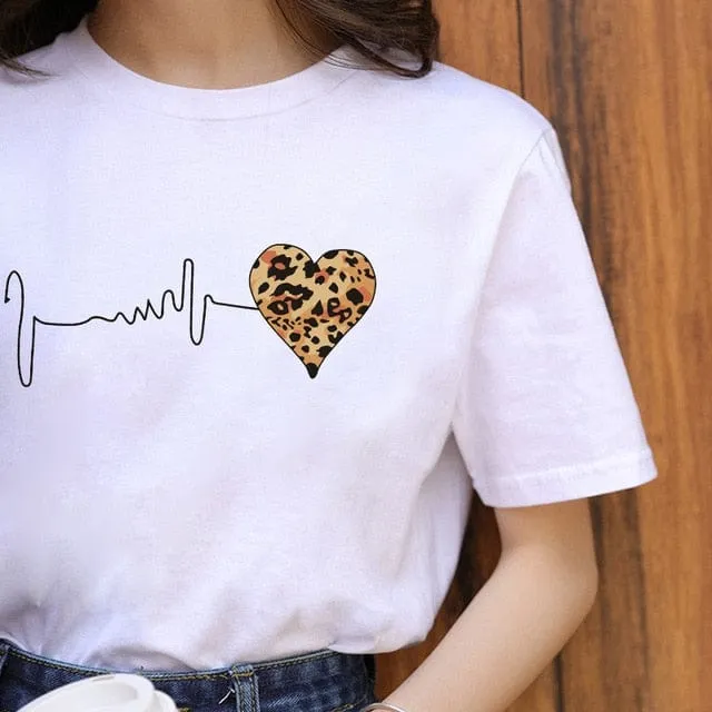 Cute Casual Printed Women's T-Shirts 40  Variations