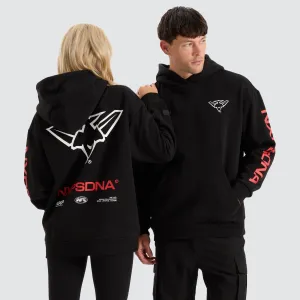 Essendon Bombers AFL Relaxed Hoodie Jet Black