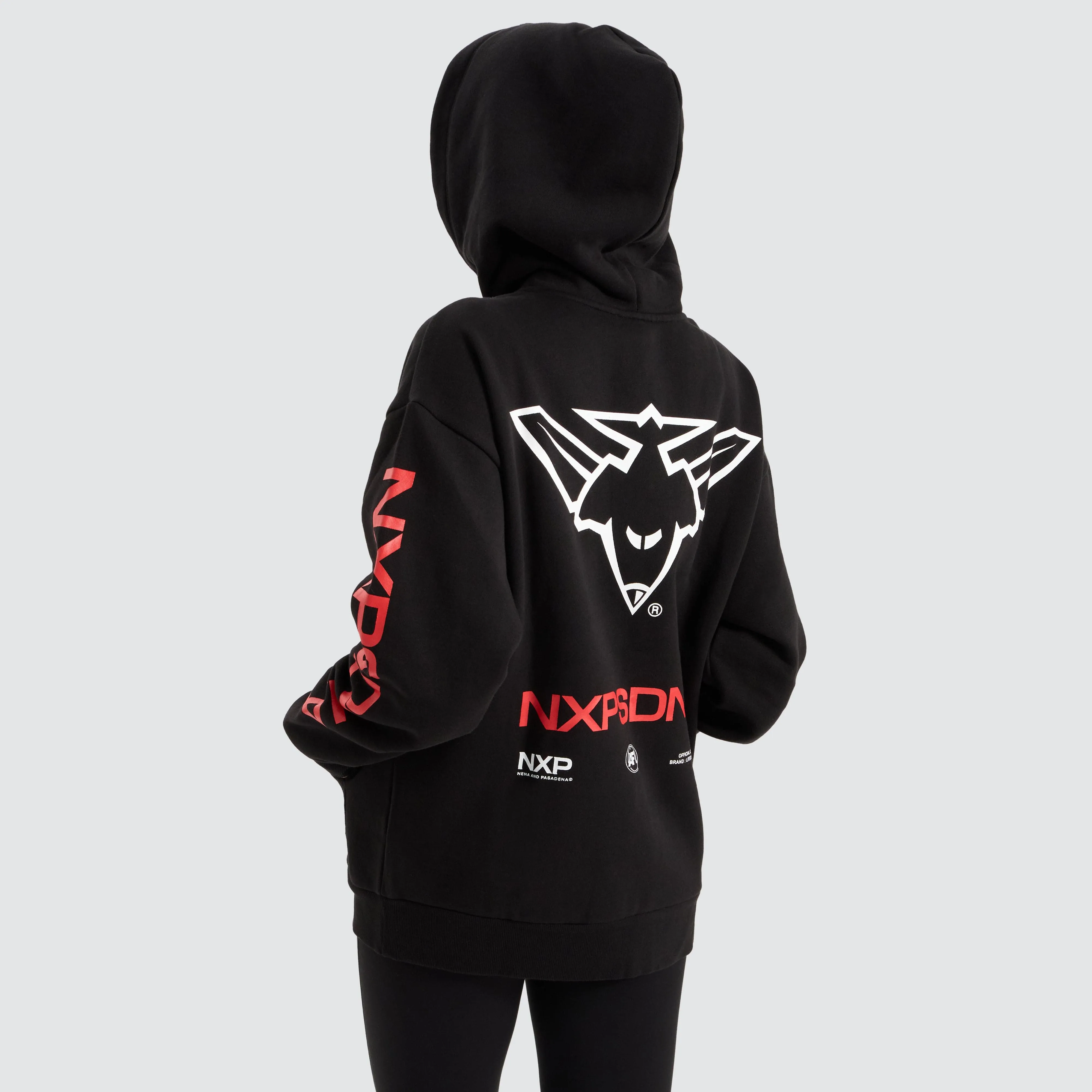 Essendon Bombers AFL Relaxed Hoodie Jet Black