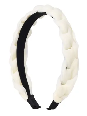 Fashionable Hair Bands for Girls- White