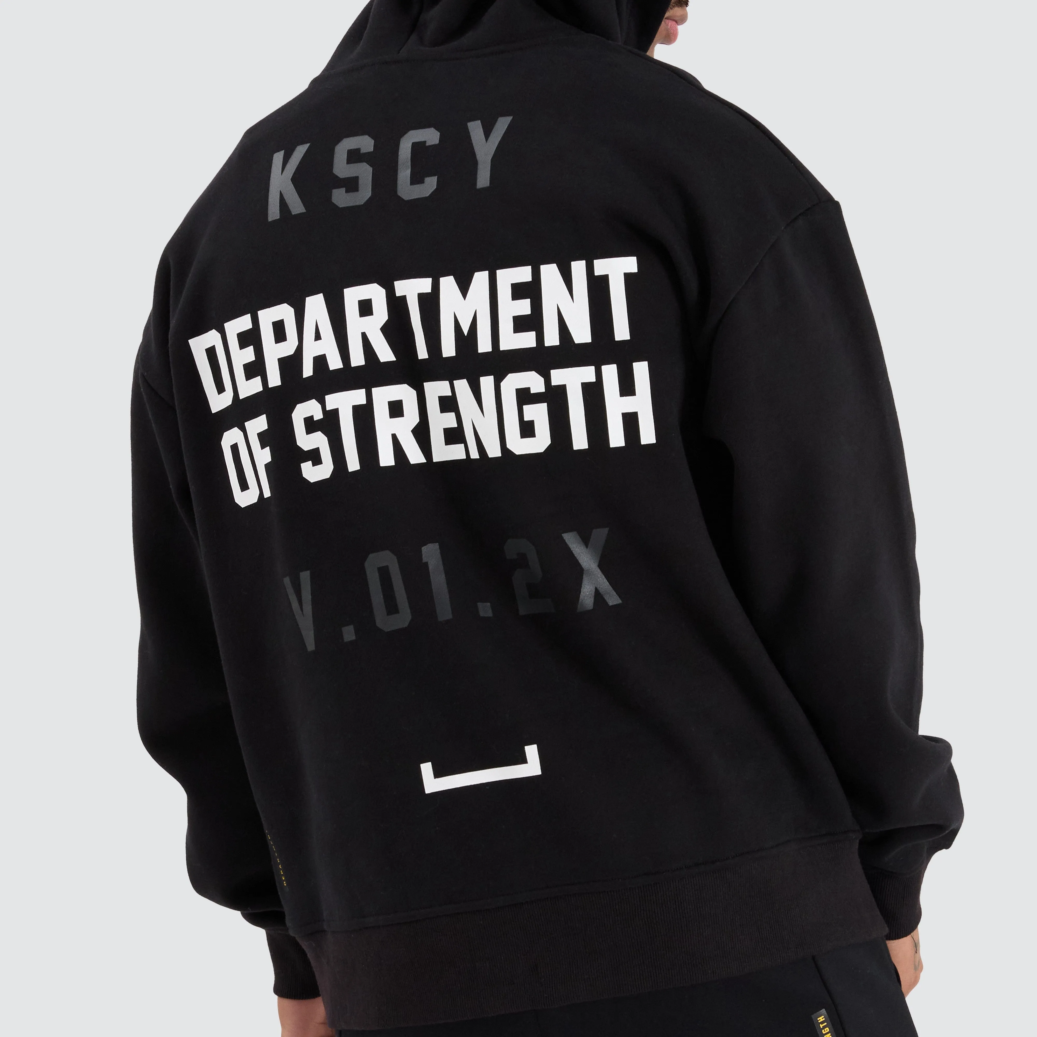 Force Relaxed Hoodie Jet Black