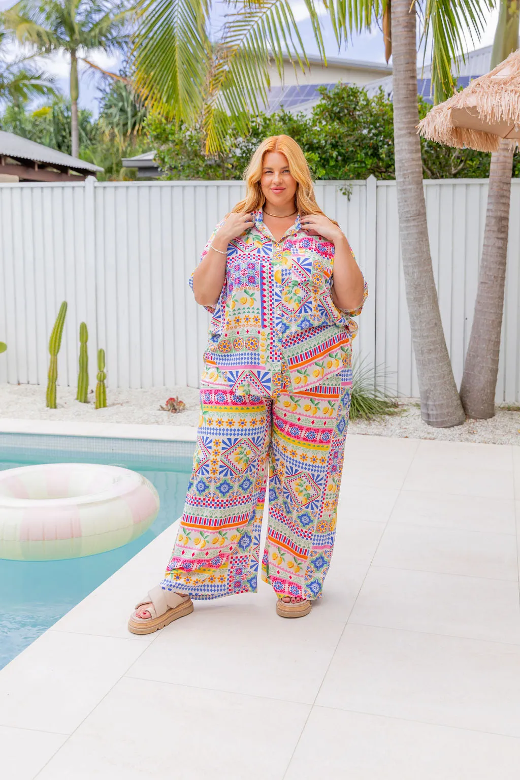 Gina Pant in Limoncello