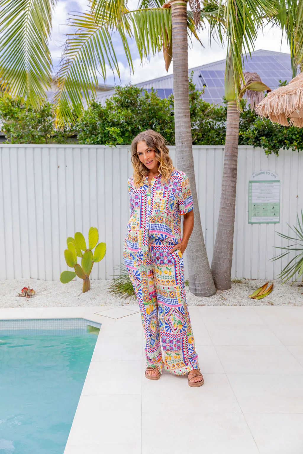 Gina Pant in Limoncello