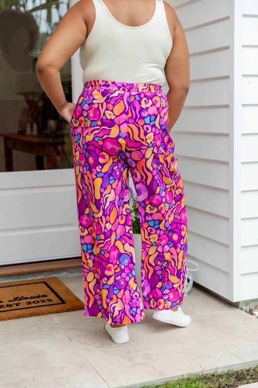 Gina Pants in Ruby by Kasey Rainbow