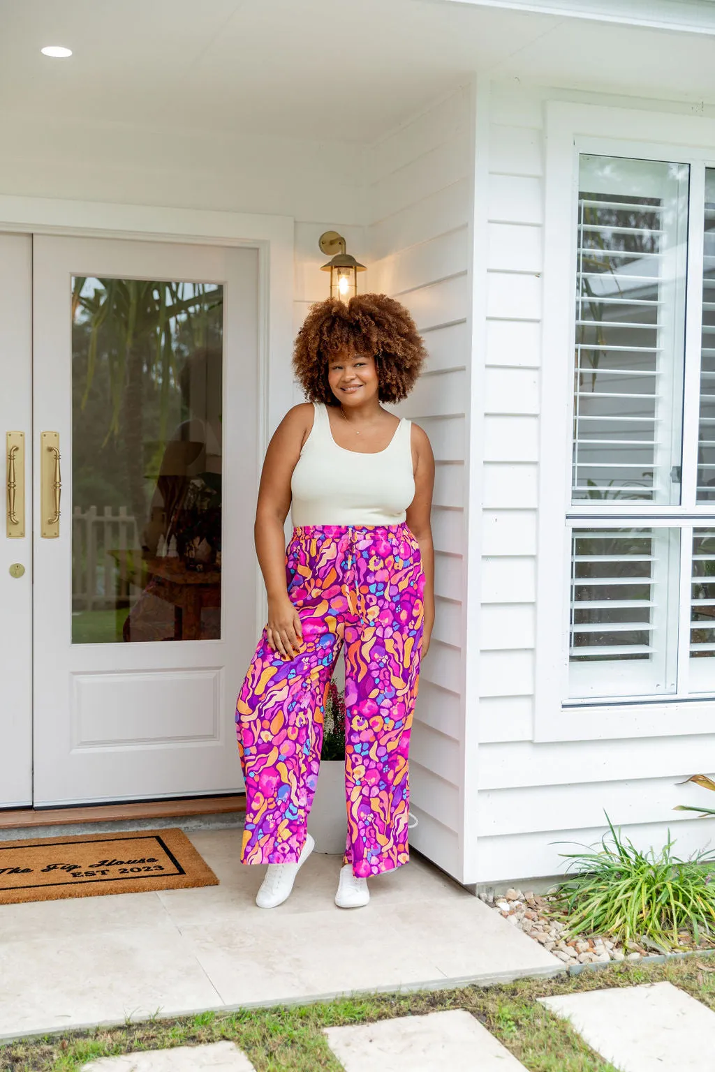 Gina Pants in Ruby by Kasey Rainbow