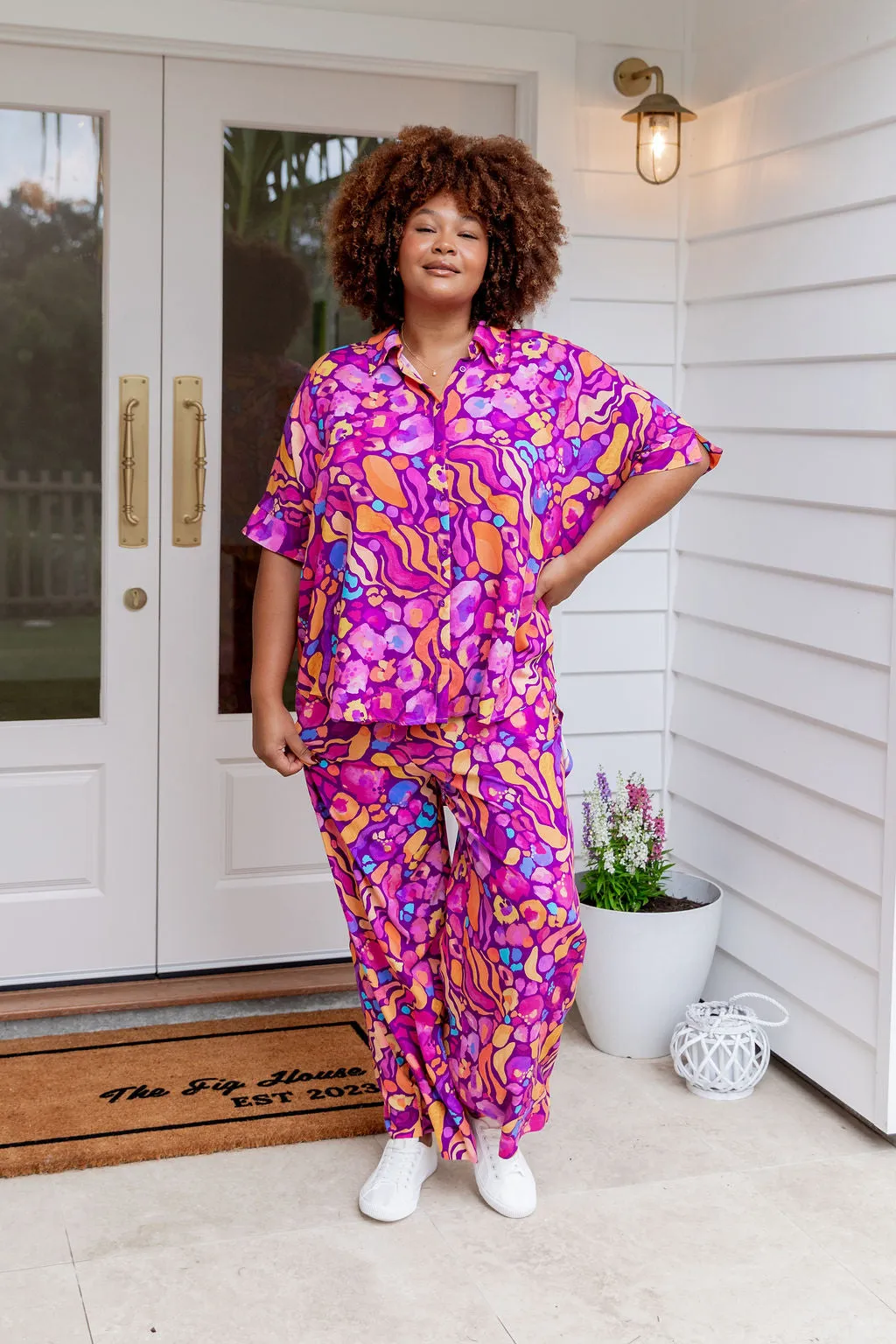 Gina Pants in Ruby by Kasey Rainbow