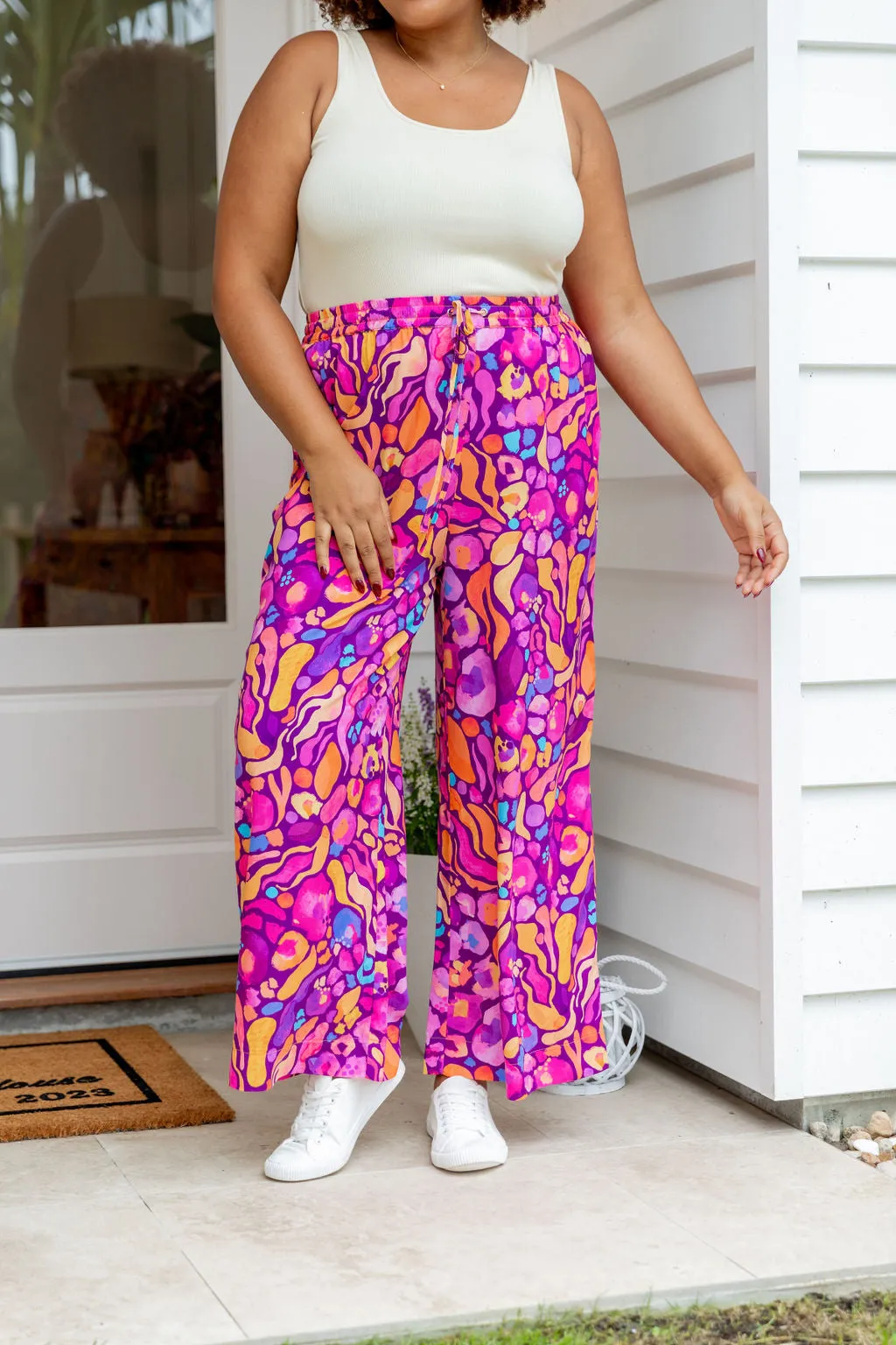 Gina Pants in Ruby by Kasey Rainbow