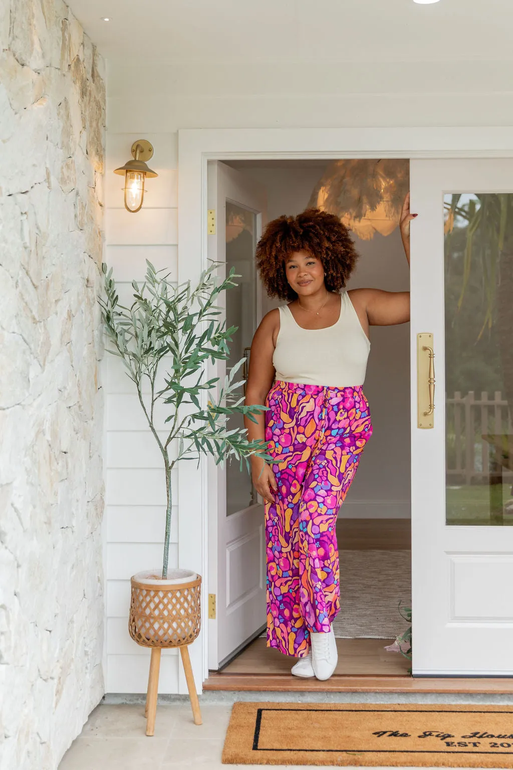 Gina Pants in Ruby by Kasey Rainbow