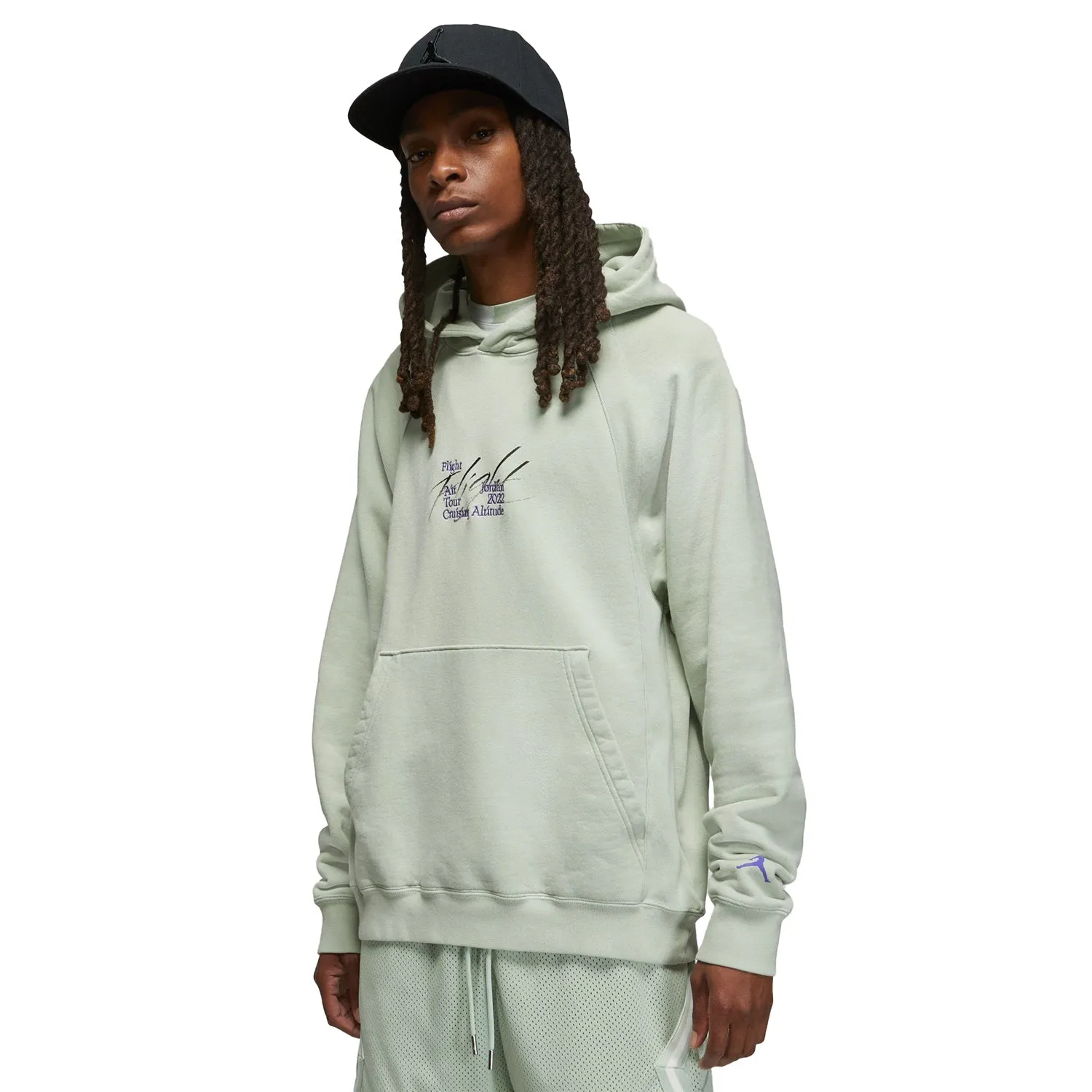 Jordan Flight Heritage Pullover Men's Hoodie Seafoam