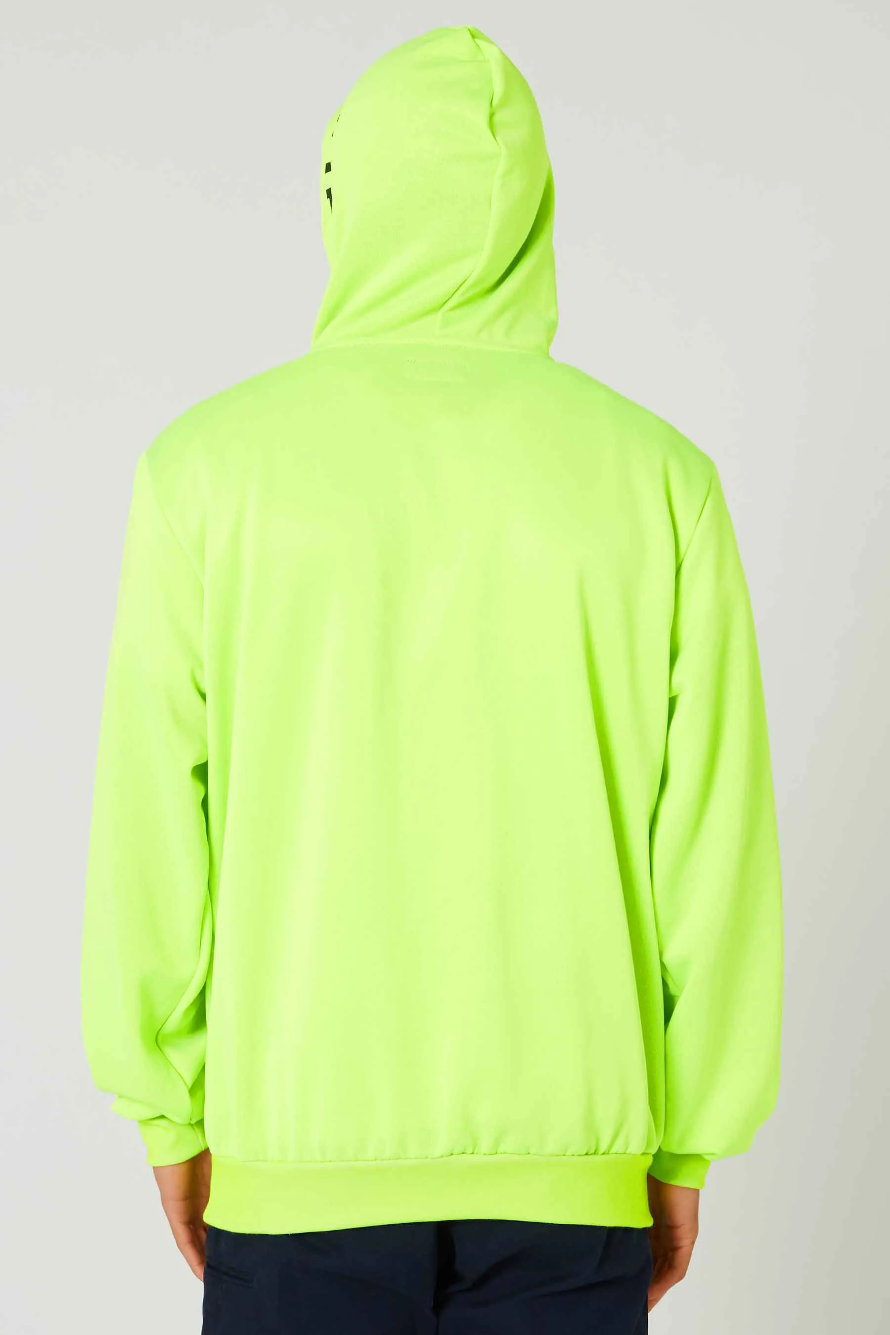 JP Sparked Mens Pullover Hoodie - Hi Vis Yellow