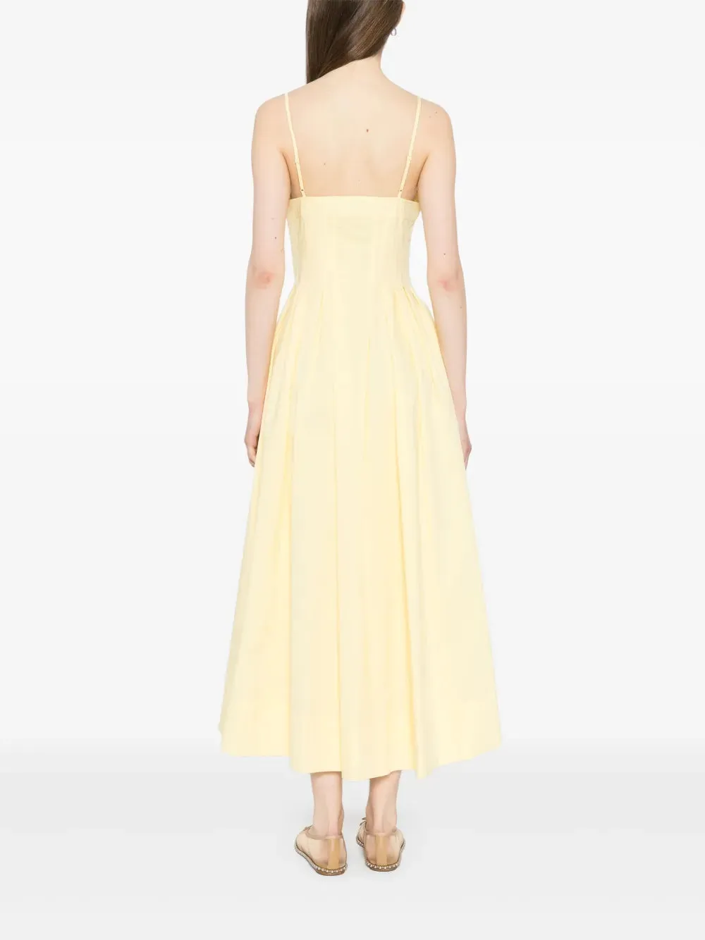 Kittiya Midi Dress in Buttercream