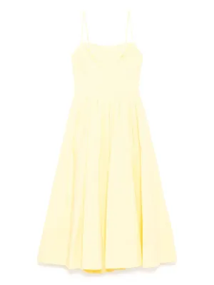 Kittiya Midi Dress in Buttercream
