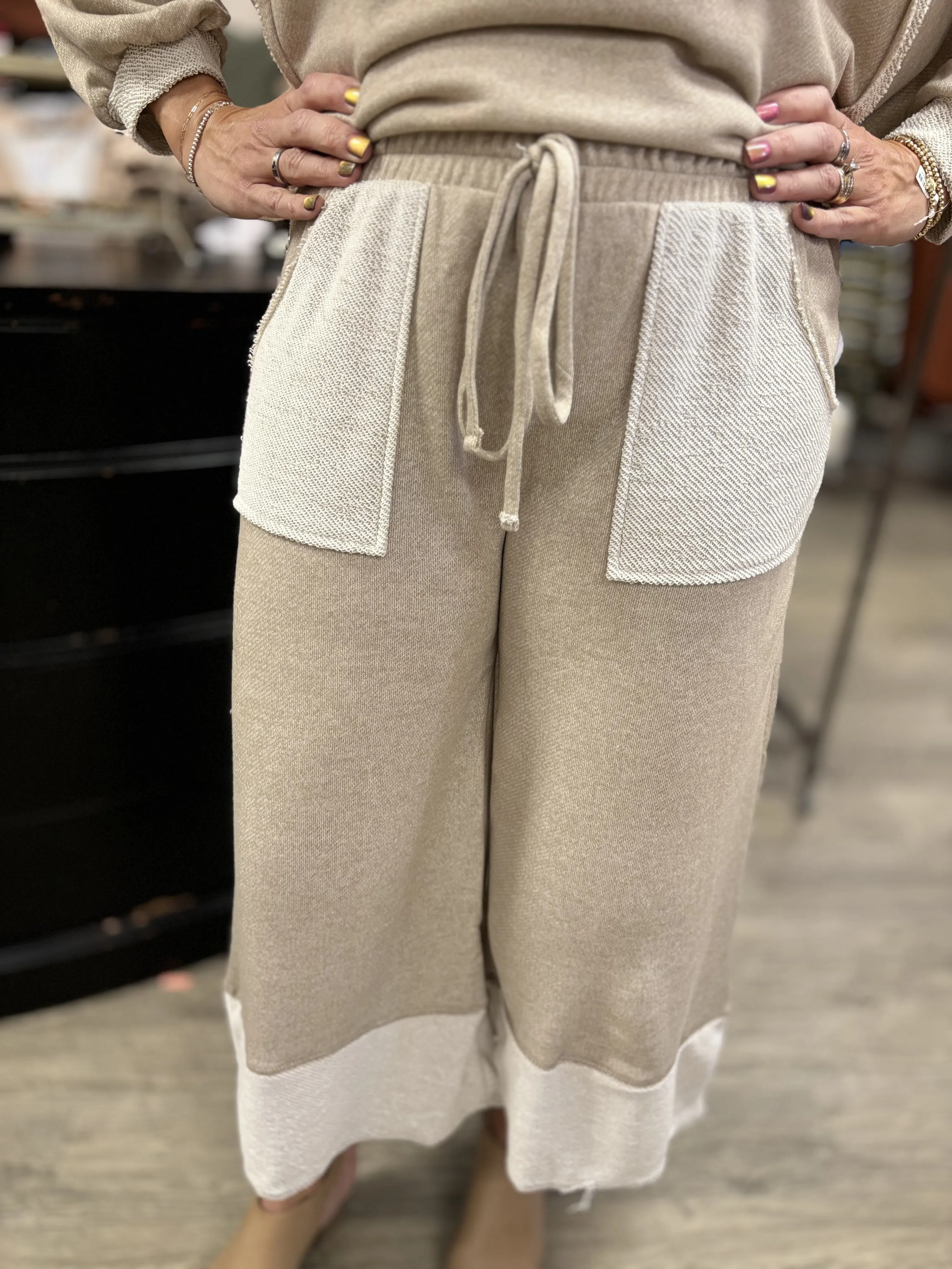 Lily Terry Wide Pants