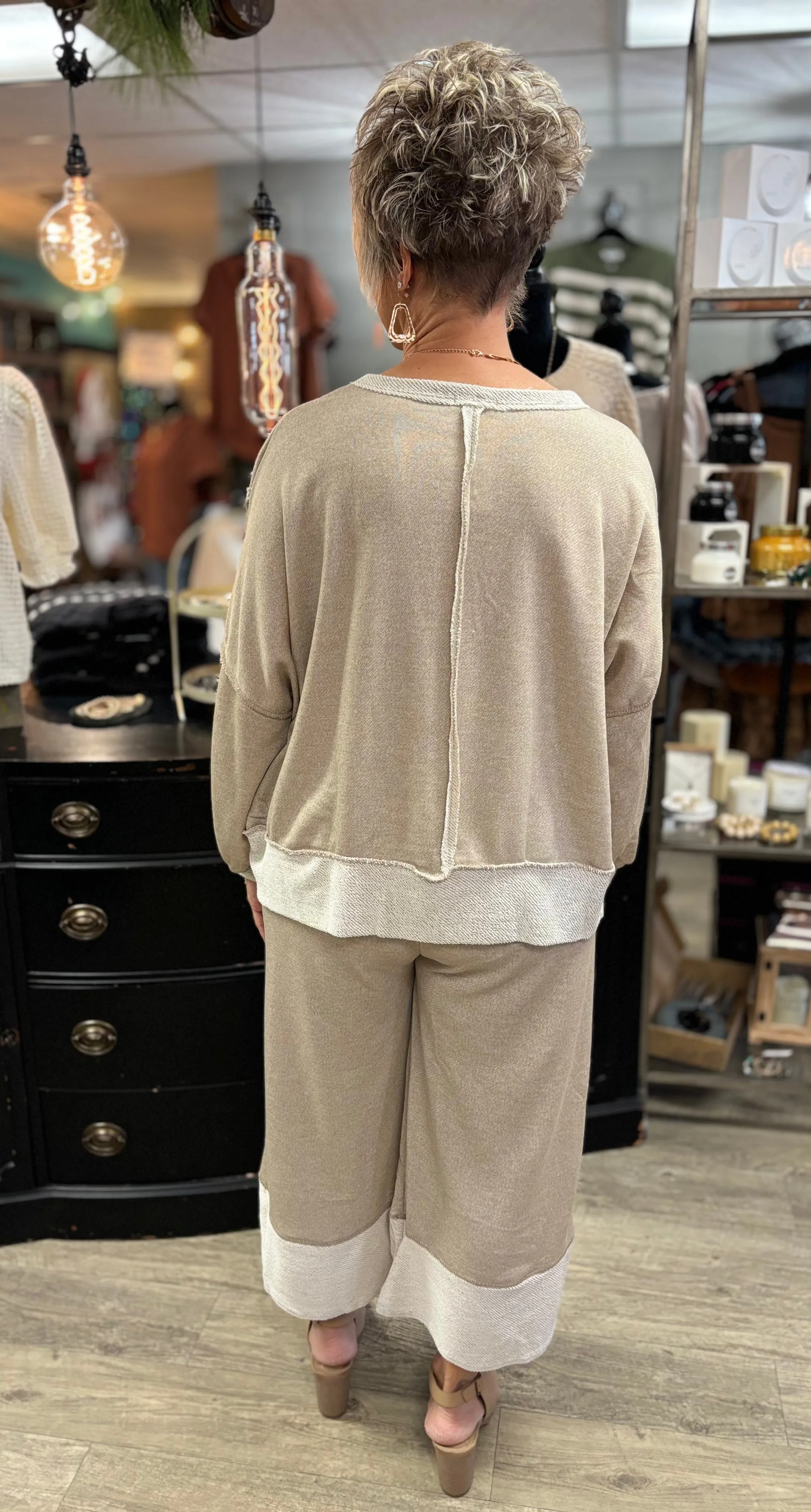 Lily Terry Wide Pants