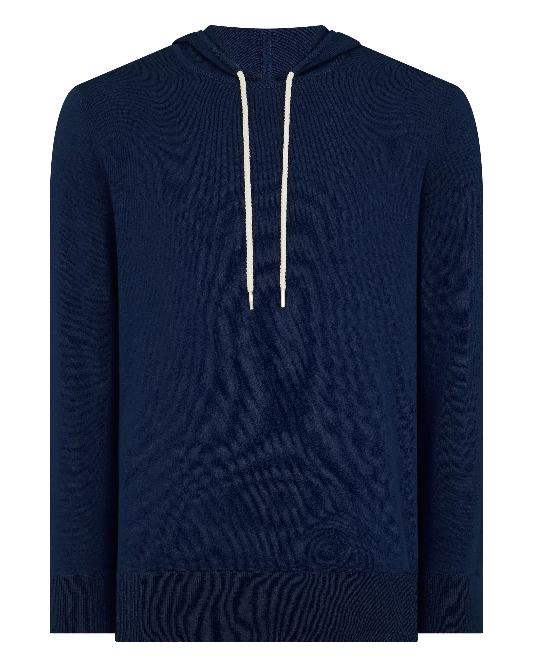 Men's Cotton Cashere Silk Hoodie French Blue