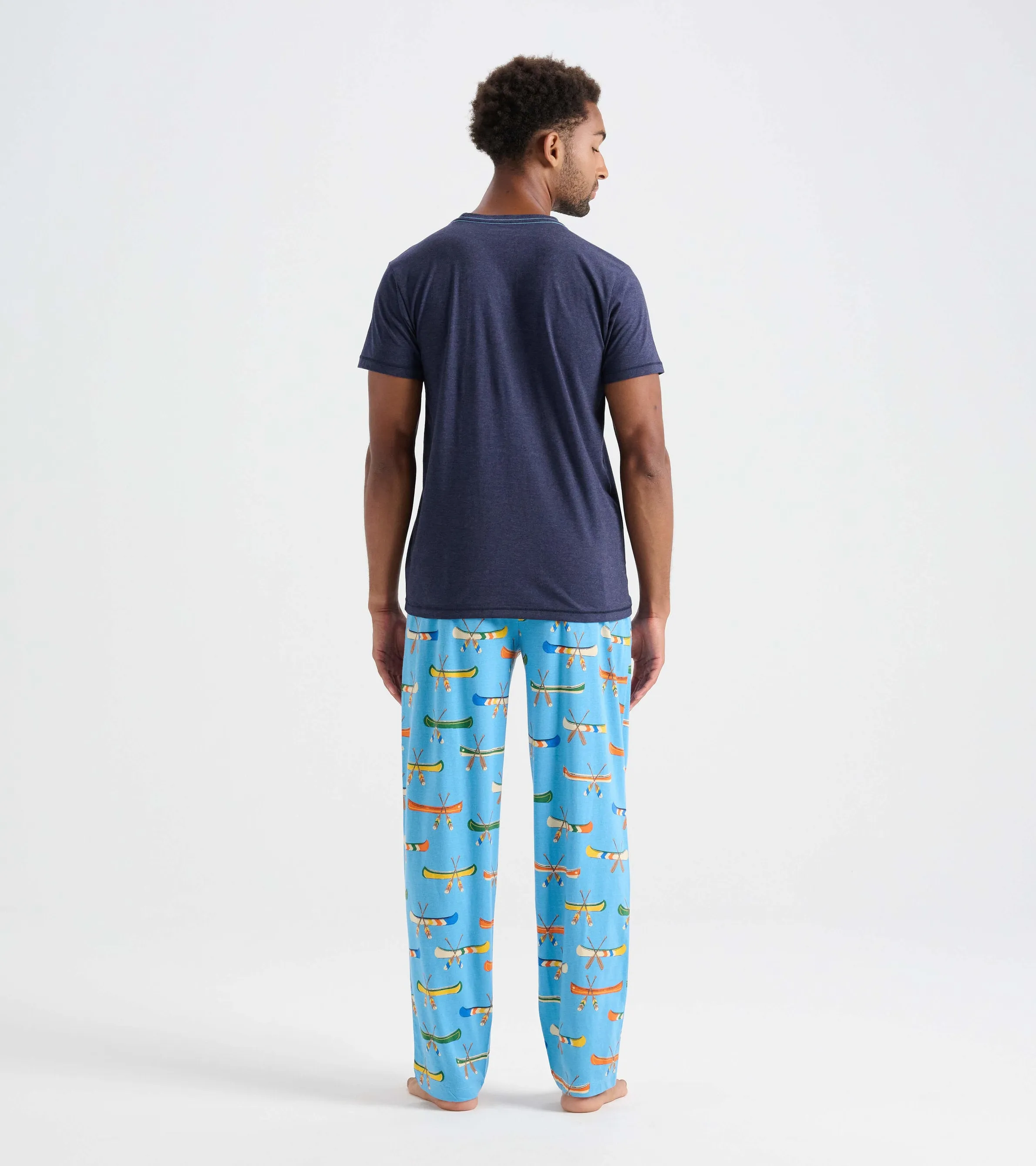 On The Lake Men's Jersey Pajama Pants