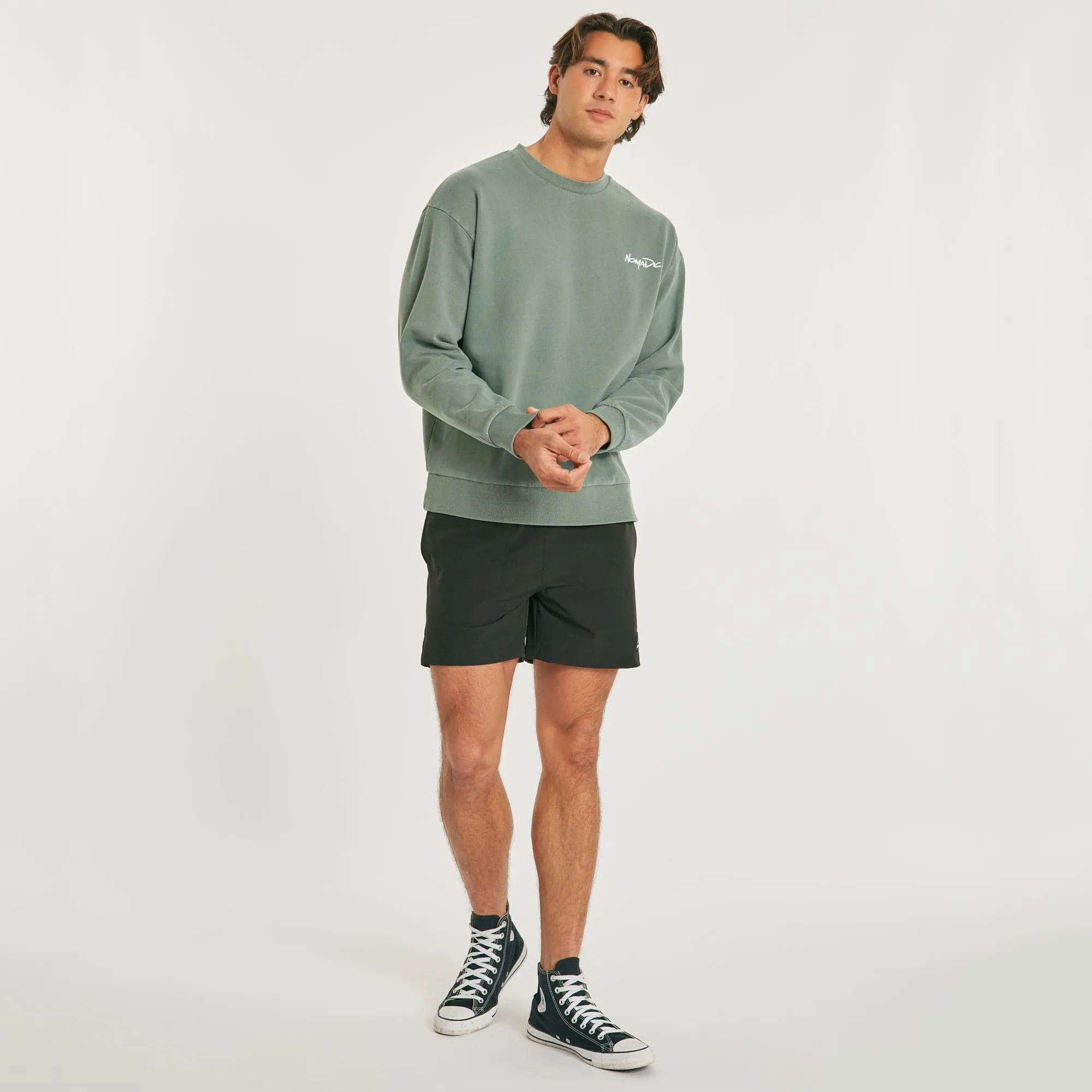 Passenger Relaxed Jumper Pigment Sea