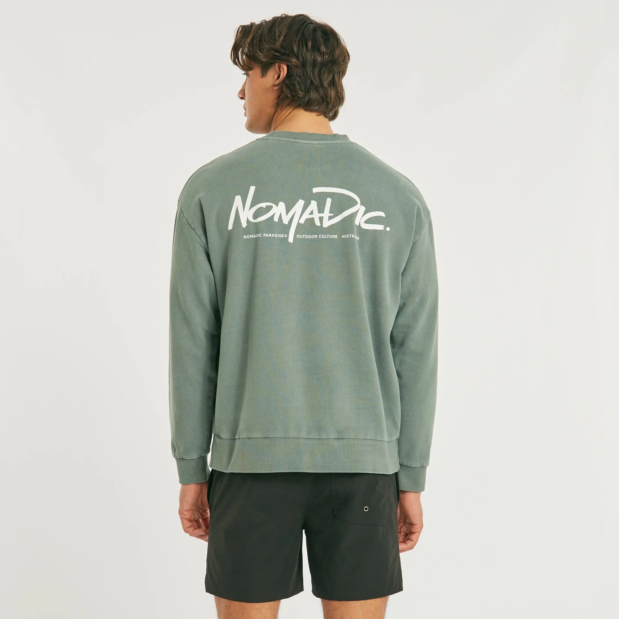 Passenger Relaxed Jumper Pigment Sea