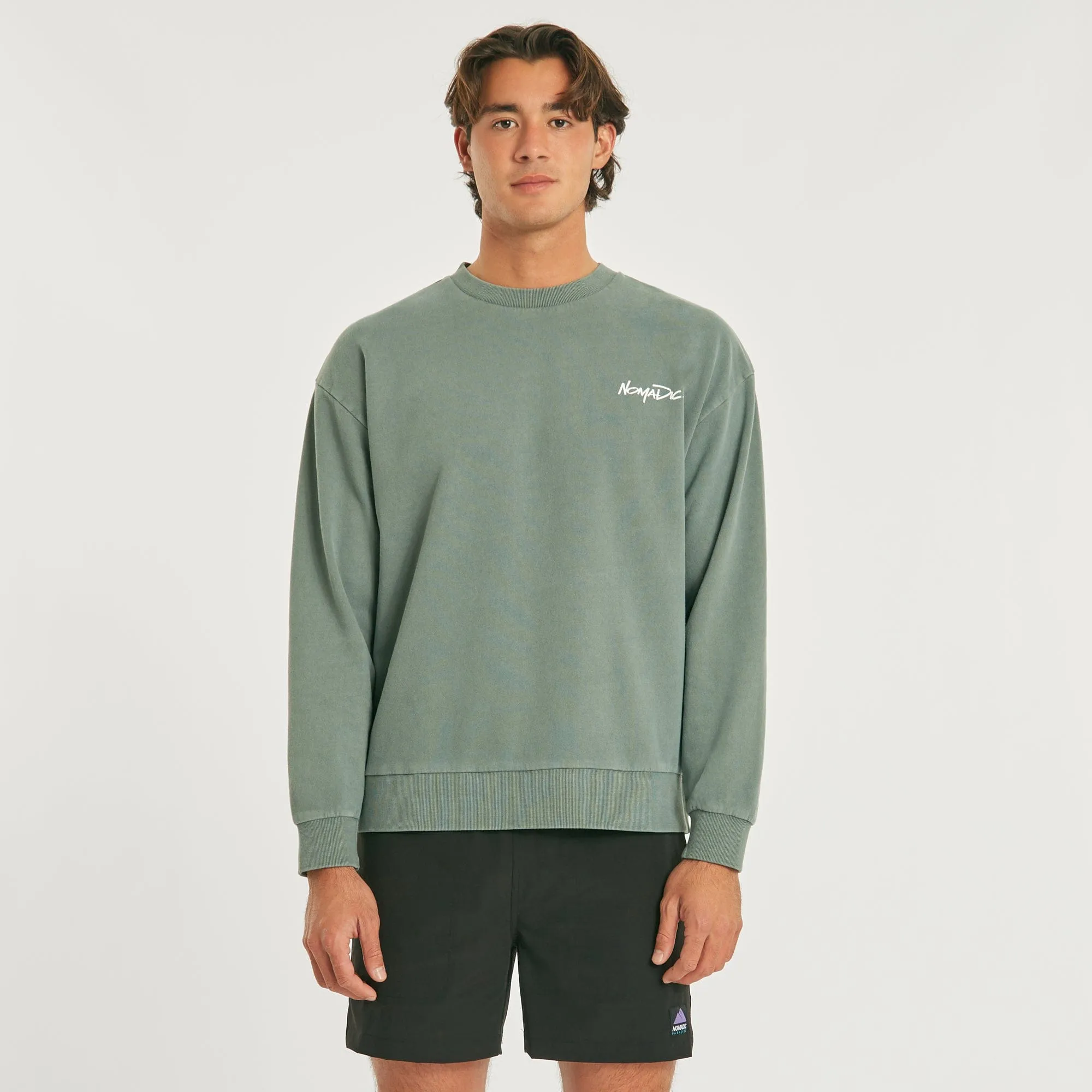 Passenger Relaxed Jumper Pigment Sea