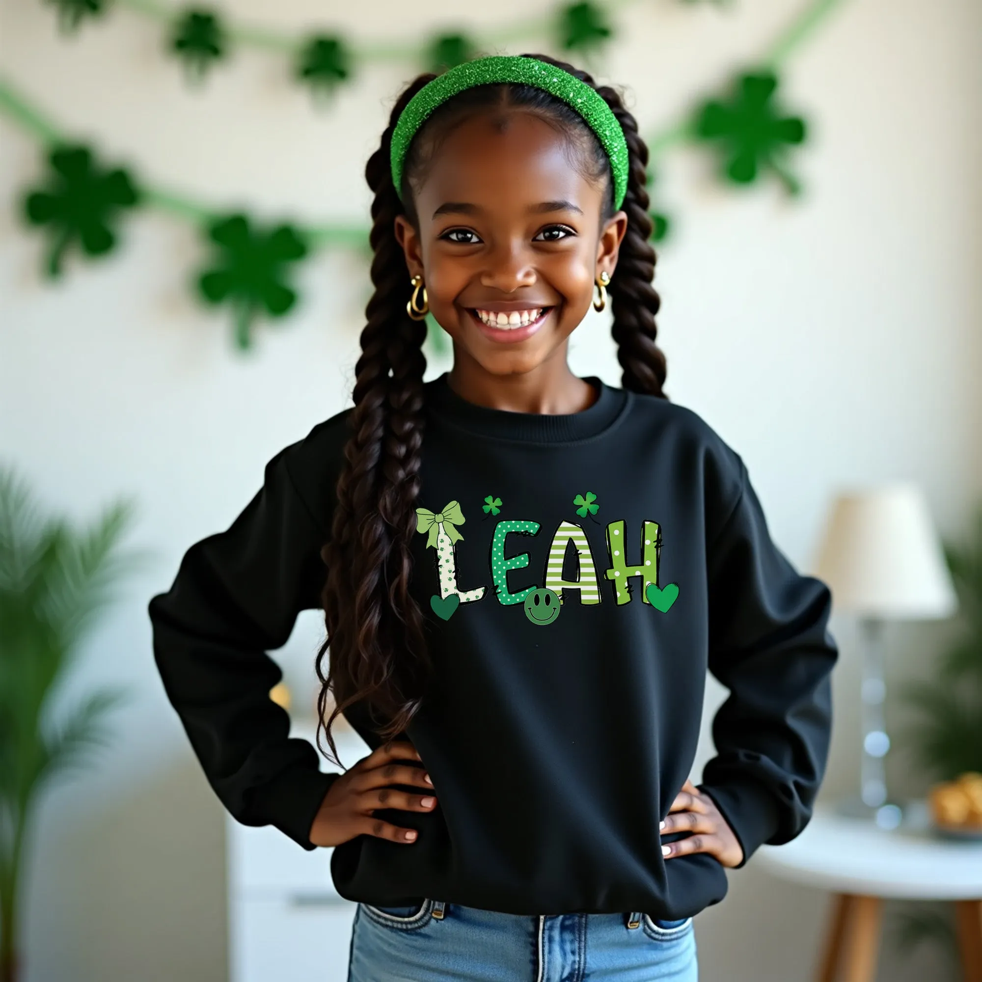 Personalized Kids St Patricks Day Shirts with Name
