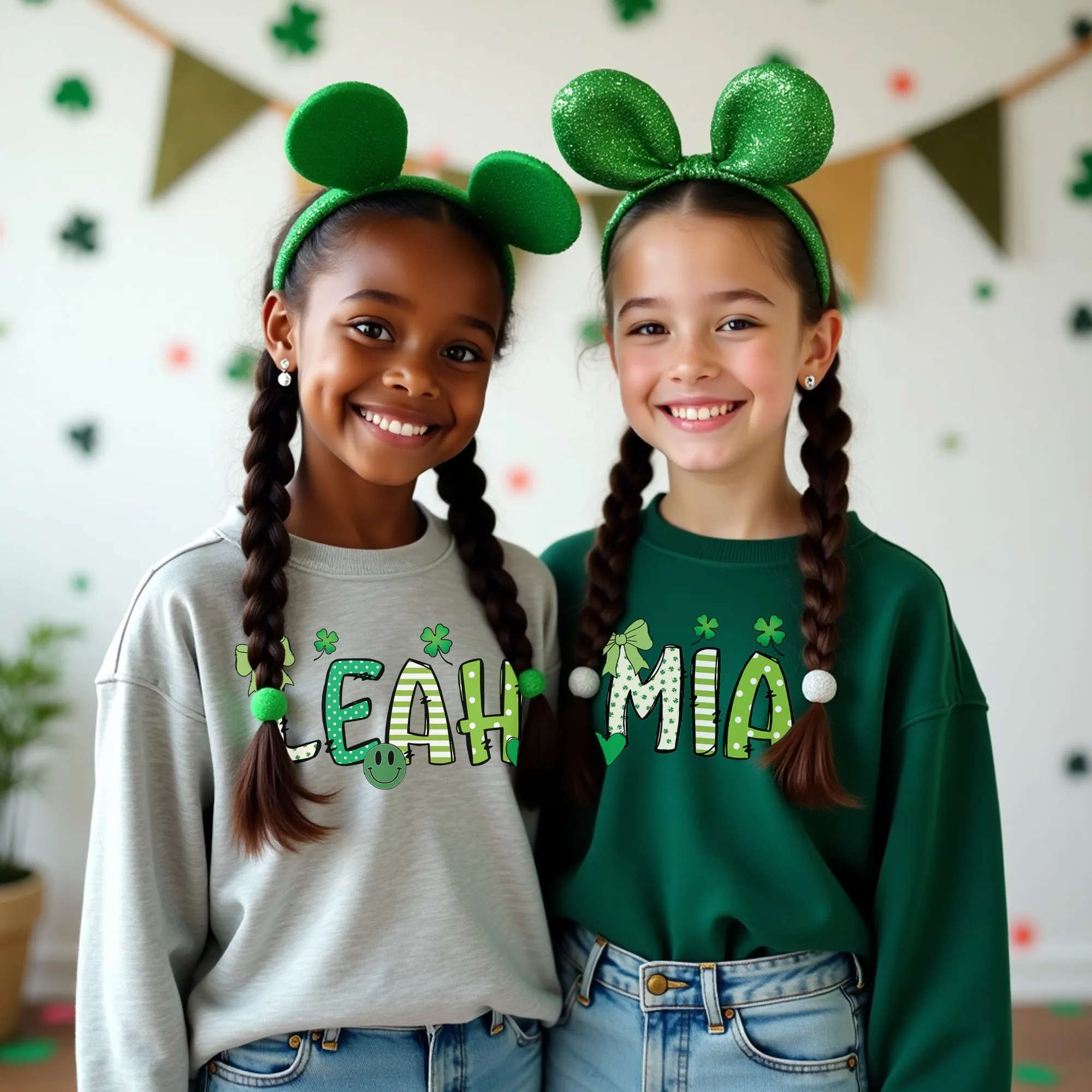 Personalized Kids St Patricks Day Shirts with Name