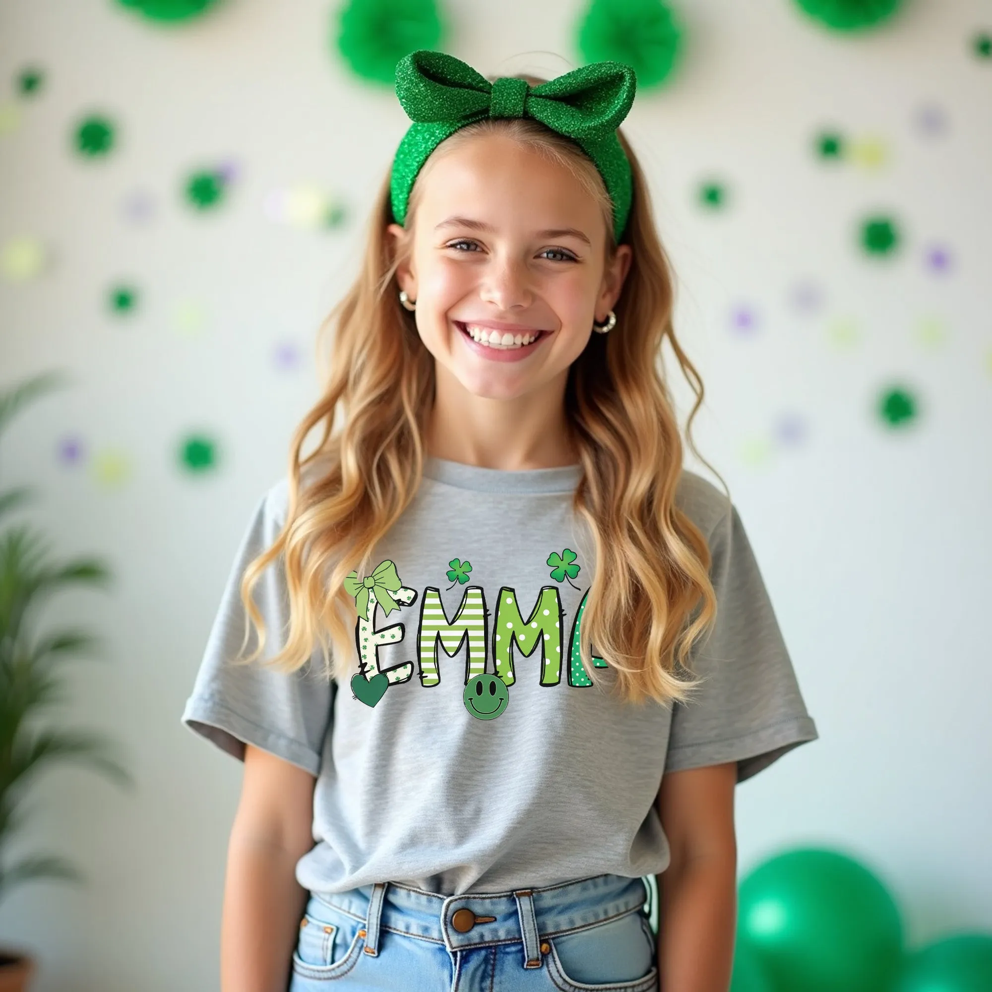 Personalized Kids St Patricks Day Shirts with Name