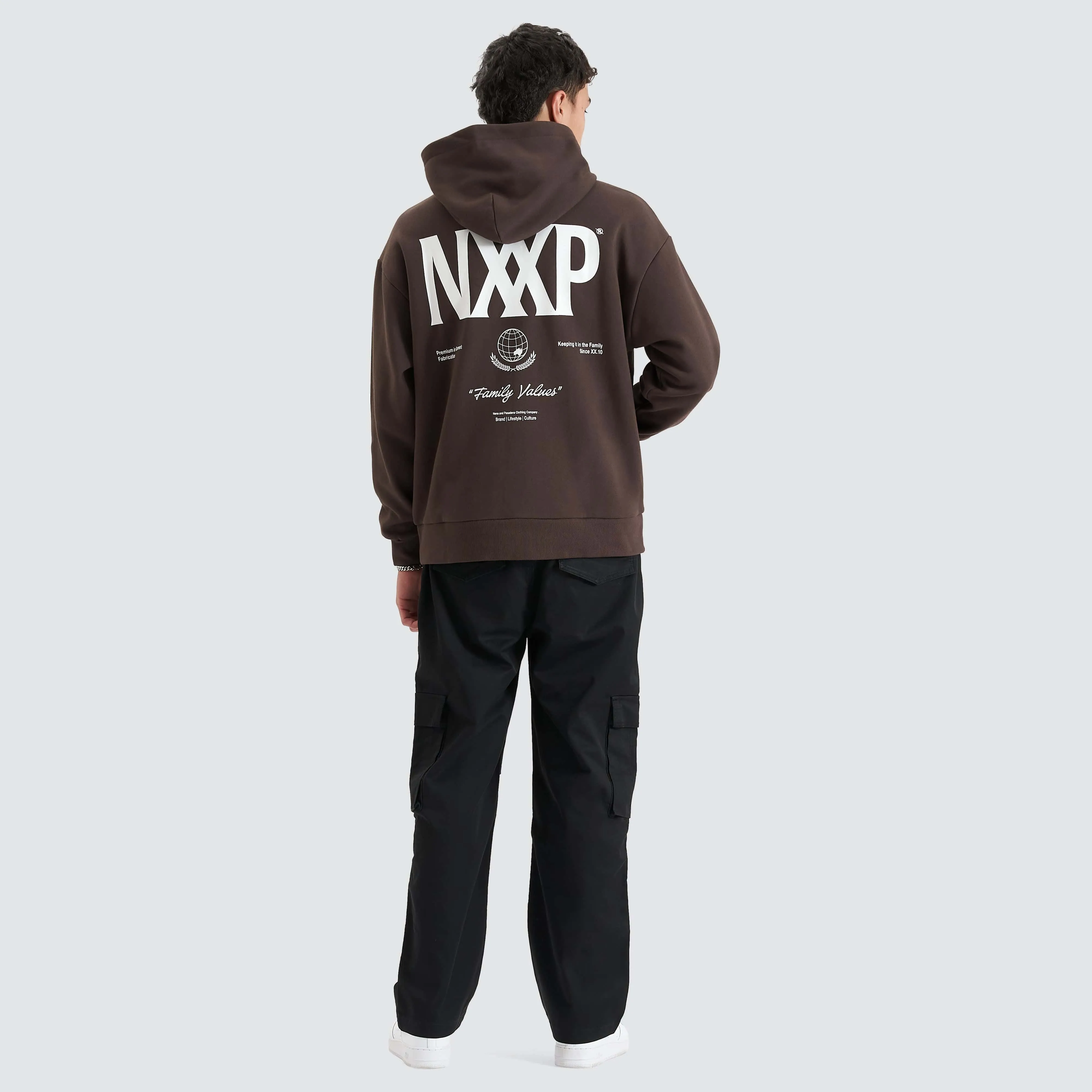 Piers Heavy Relaxed Hoodie After Dark