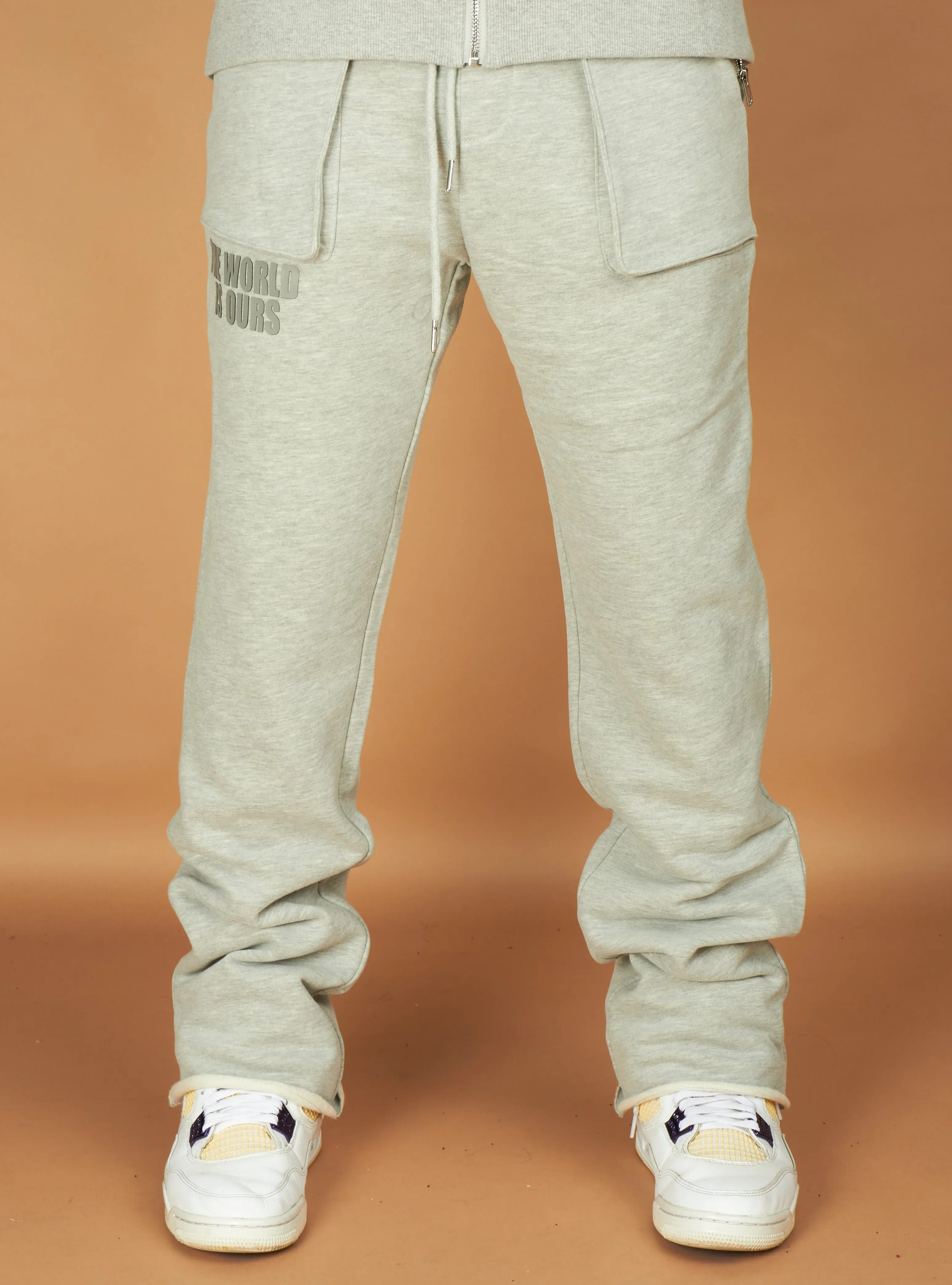 Politics Sweatsuit - Twin - Grey - 182