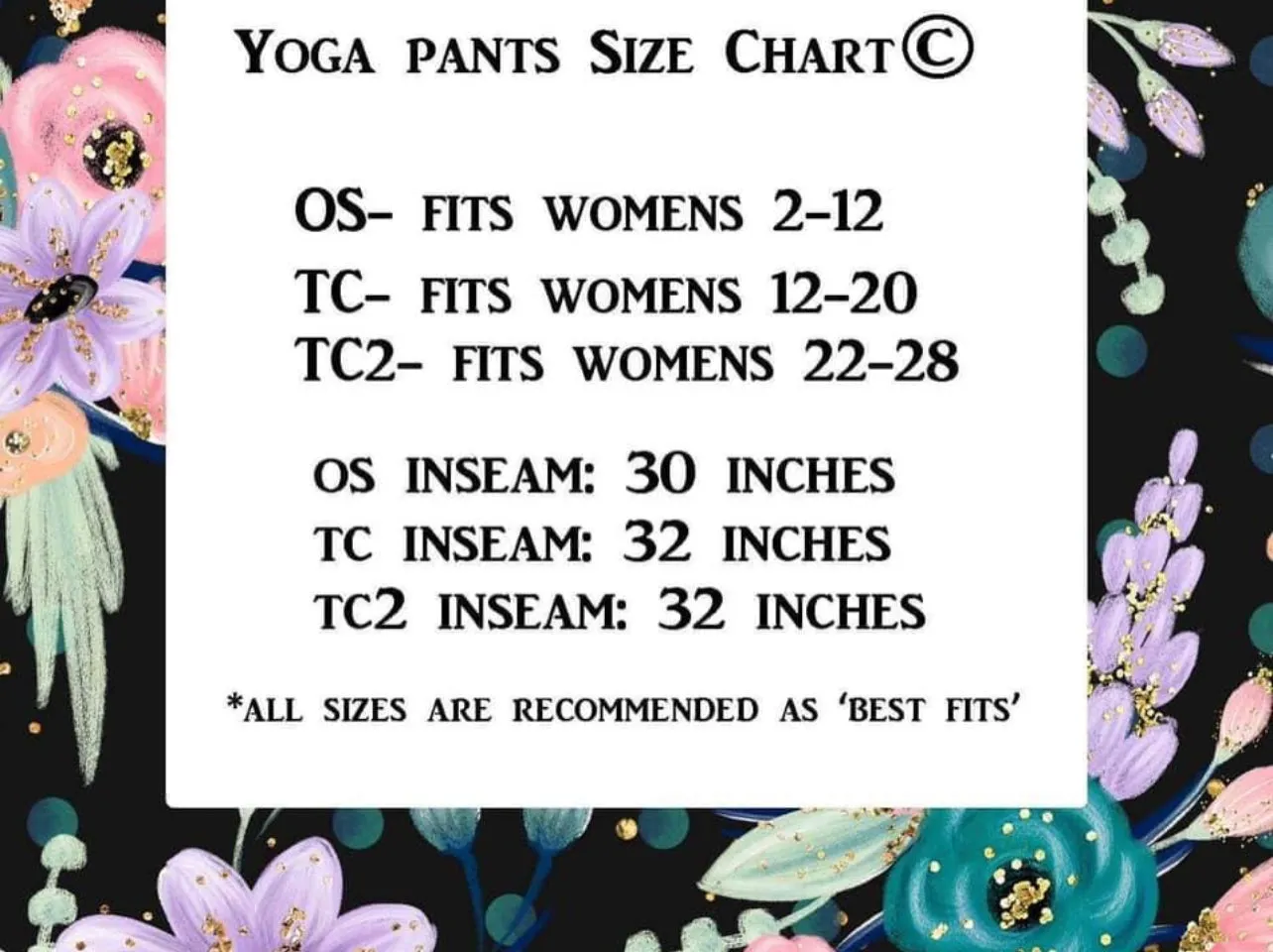 REGULAR YOGA PANTS pink floral