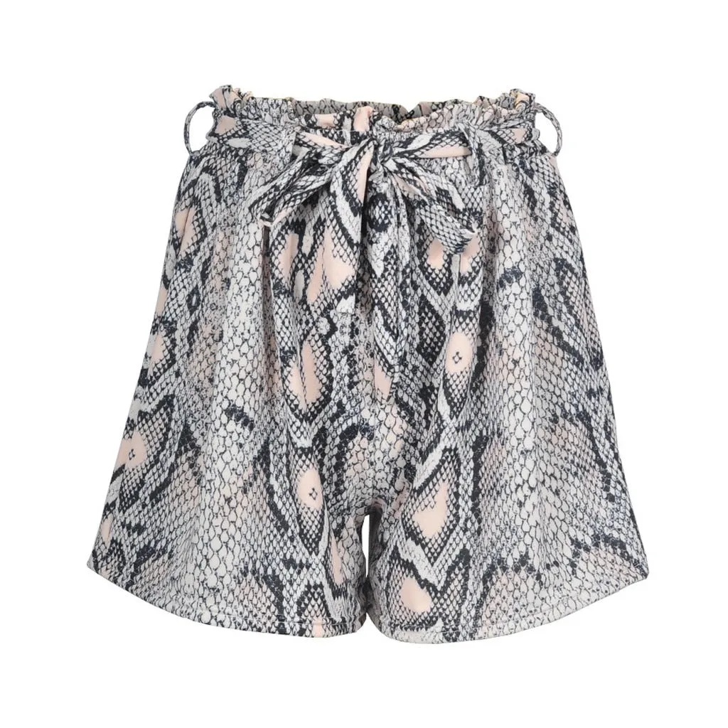 Shorts Snake Print sublimate Dress