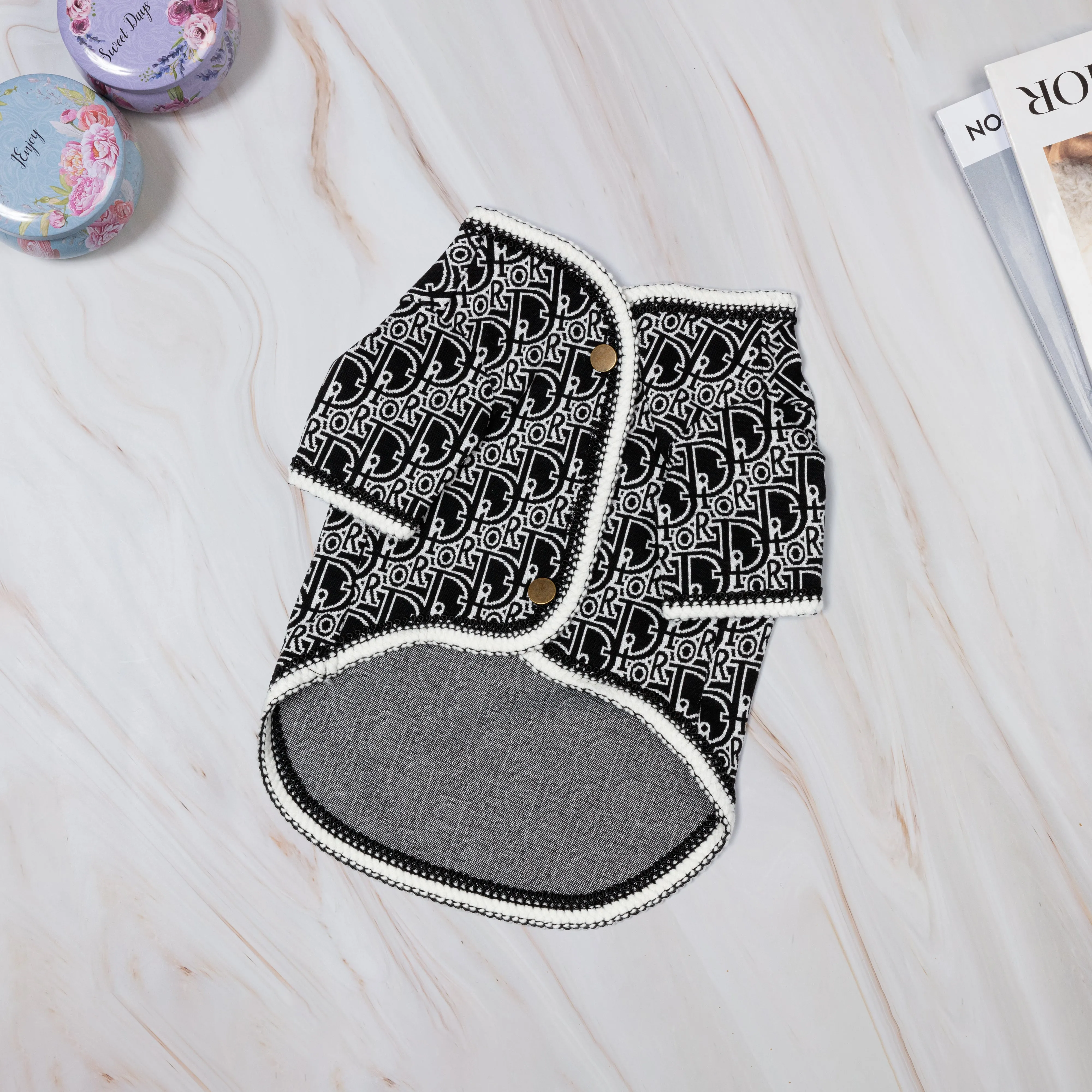 Style Me Up Designer Dog Sweater Cardigan