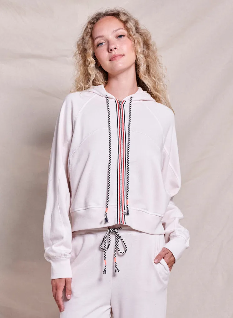 Sundry Seamed Hoodie - Oyster