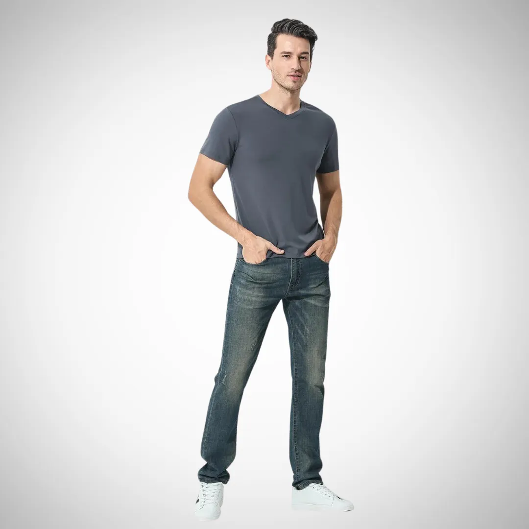 Troy Men's Modal V-Neck T-Shirt
