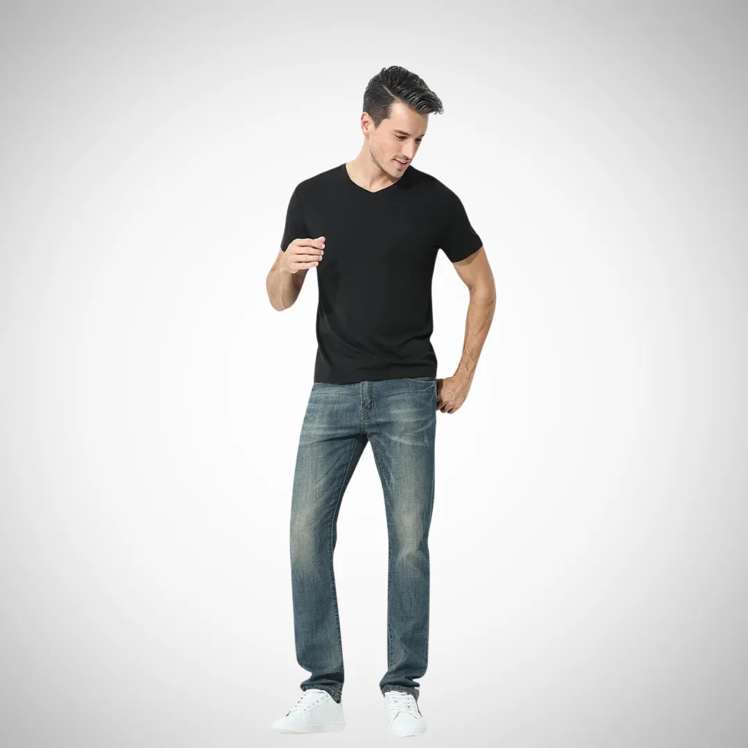 Troy Men's Modal V-Neck T-Shirt