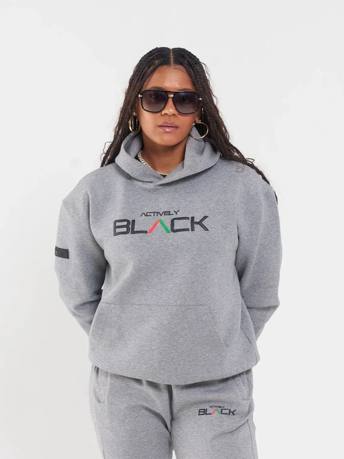 Unisex Actively Black Legendary Hoodie