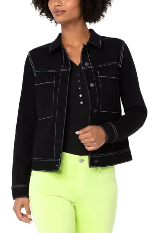 Utility Jacket Contrast Stitch