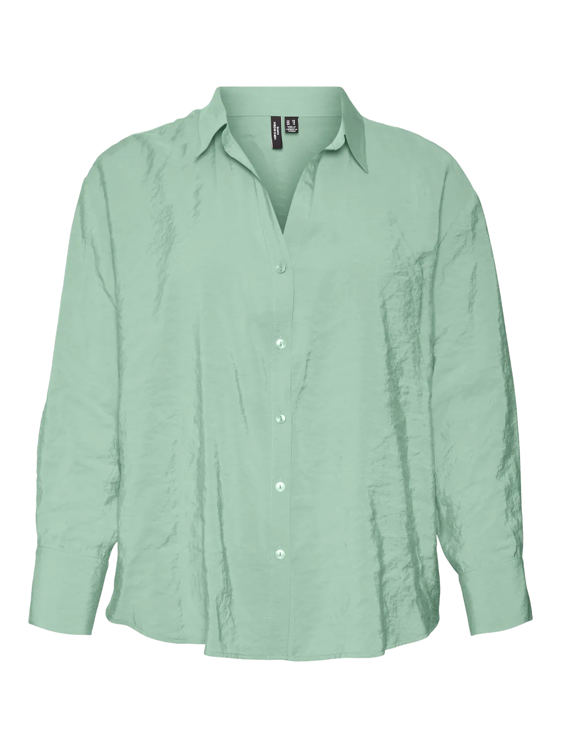VMQUEENY LS OVERSIZE SHIRT WVN GA CUR