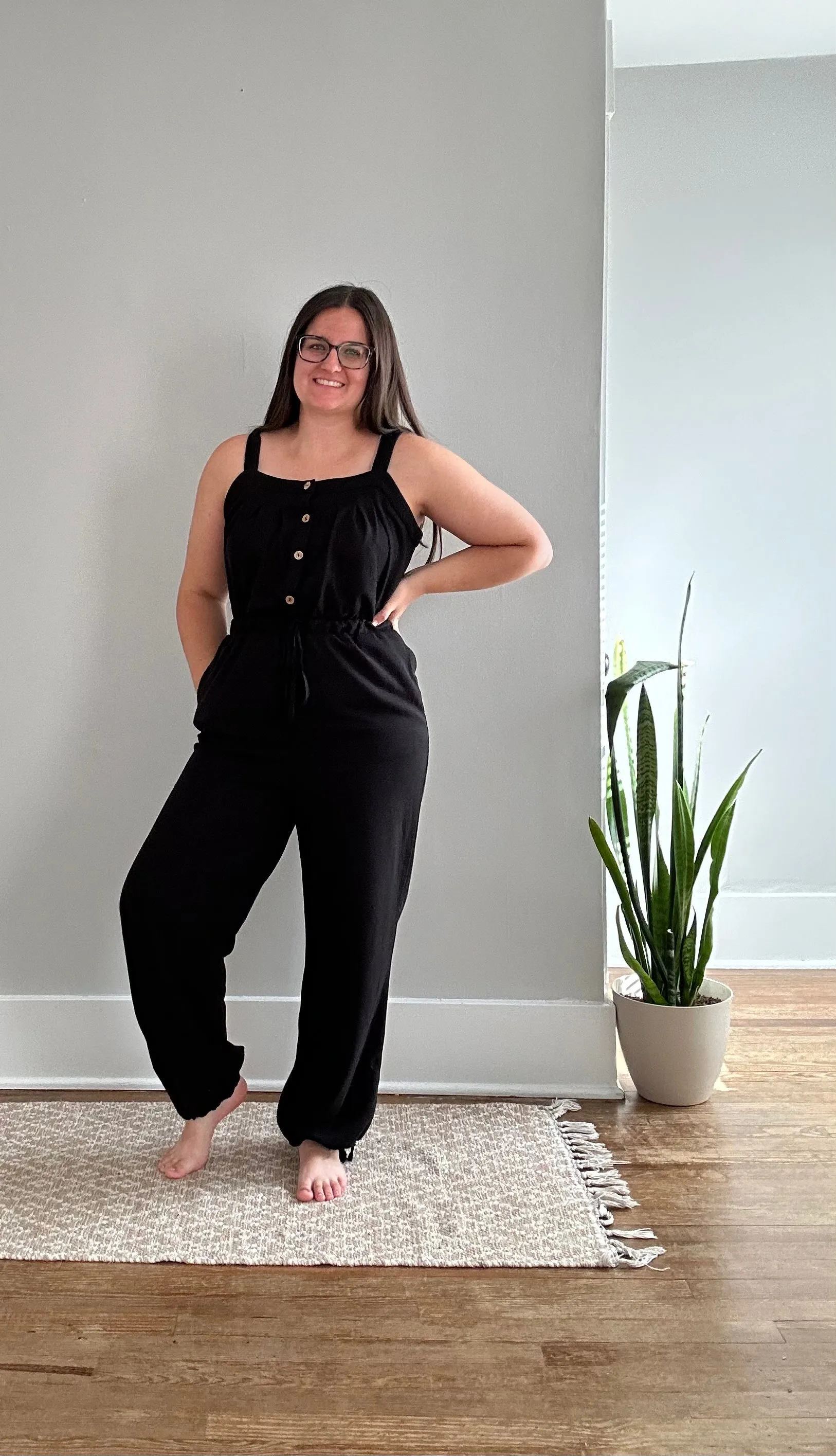Waffle Jumpsuit