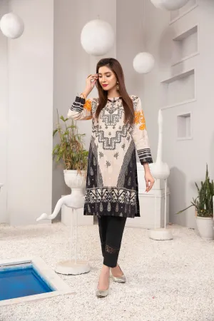 Winter Ready to wear 1 Pc Handwork Kurta by Zaiwa 11